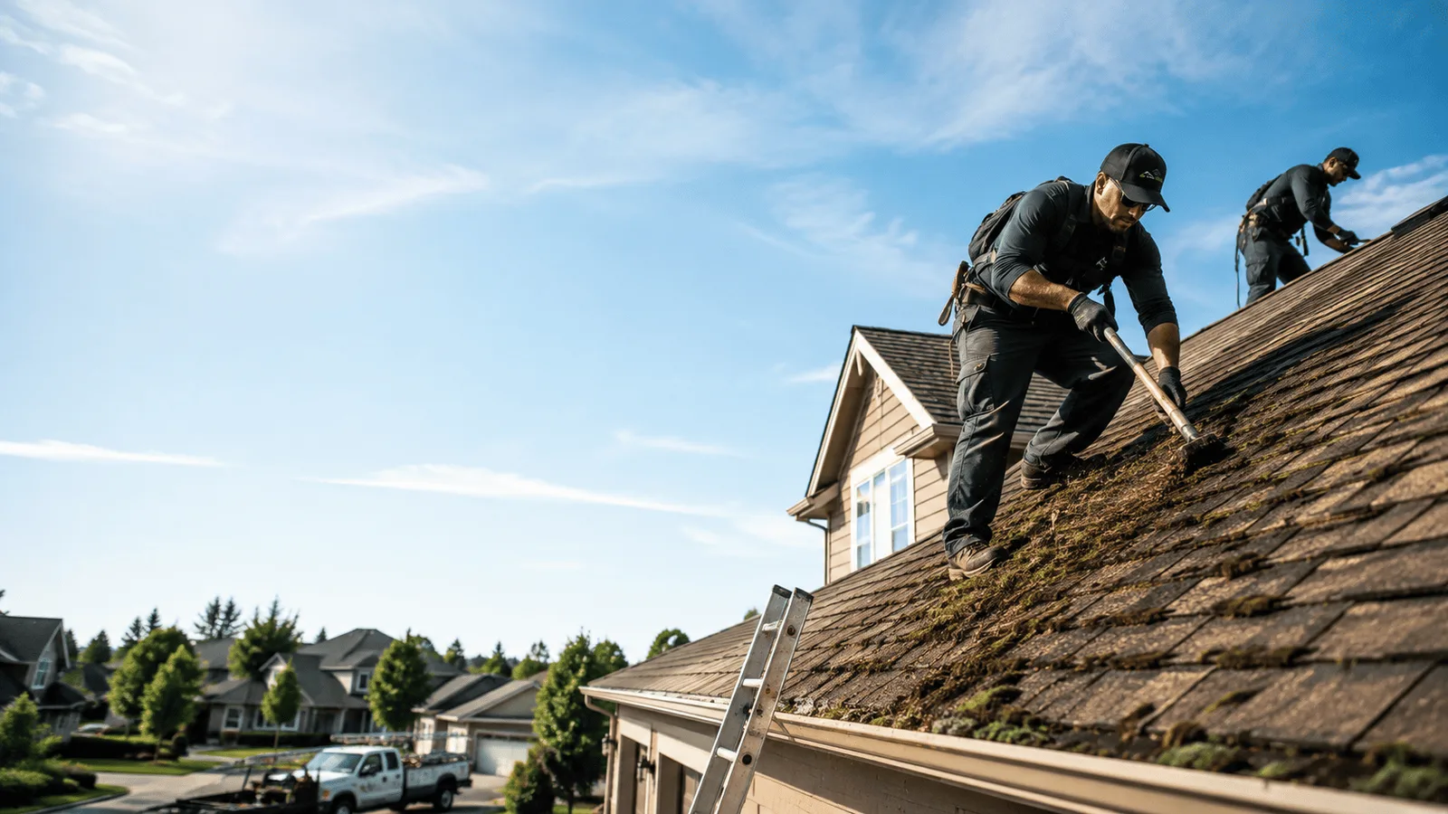 Roof Moss Removal in Dover, TN near me